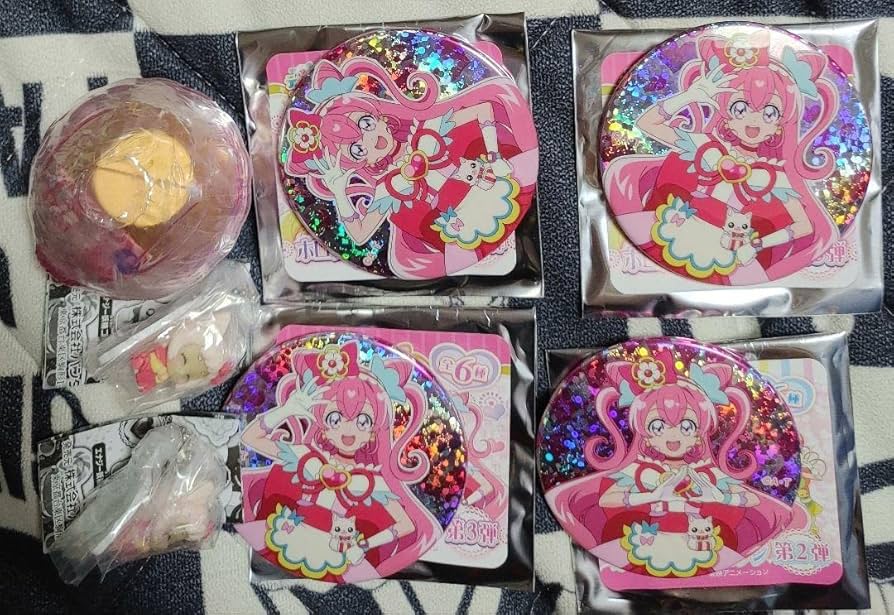 デリシャスパーティ♡プリキュア プリティ袋缶バッジ キュアプレシャス デリシャスパーティ♡プリキュア』 缶バッジ 和実ゆい（キュア